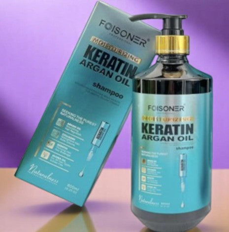 Keratin Argan Oil Hair Shampoo enriched with Collagen & Jojoba Oil 800ml