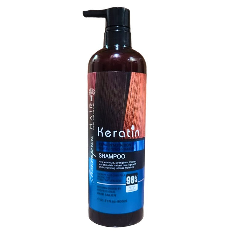 Keratin Anti Hair Fall and Renewal Shampoo with Argan Oil & Fatty Acid 900ml