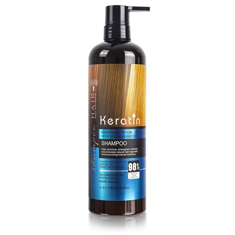 Keratin Nutrition Moisturizing &amp; Smooth Hair Growth Shampoo 900ml