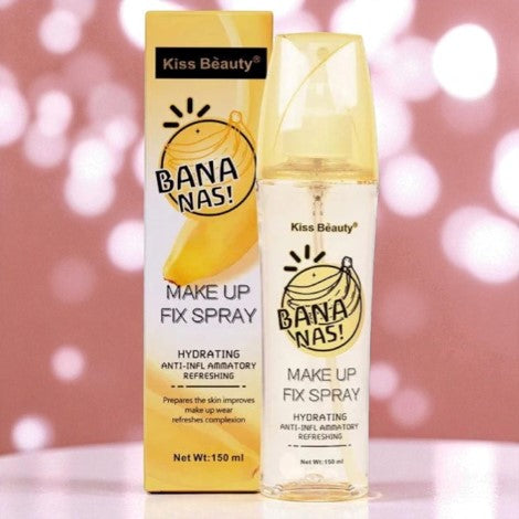 Kiss Beauty Bananas Hydrating Makeup Fix Spray 150ml