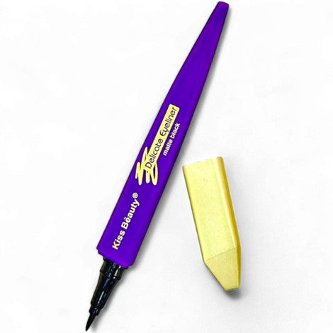 Kiss Beauty Delicate Eyeliner Matte Black
