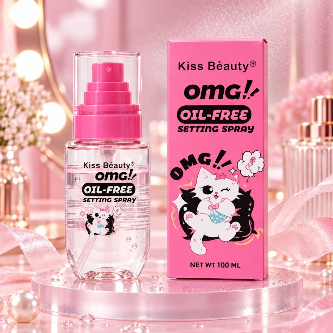 Kiss Beauty Omg Oil Free Setting Spray