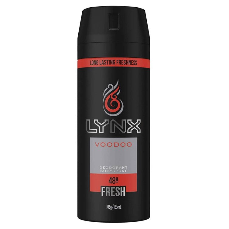 LYNX Voodoo 48 hours Fresh Deodorant Body Spray 165ml
