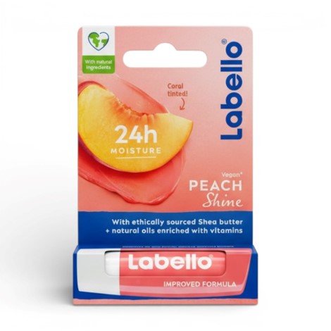 Labello Lip Balm Peach Shine