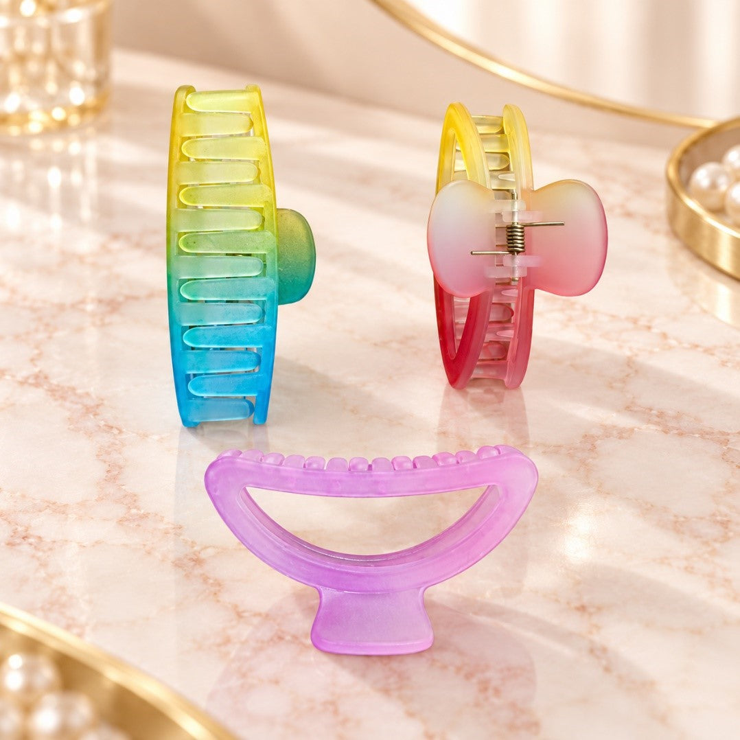 Large Ombre Hair Claw Clip