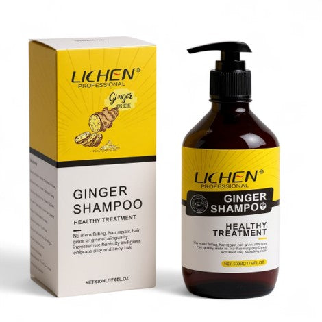 Lichen Ginger Shampoo Hair Growth Healthy Treatment 1000ml