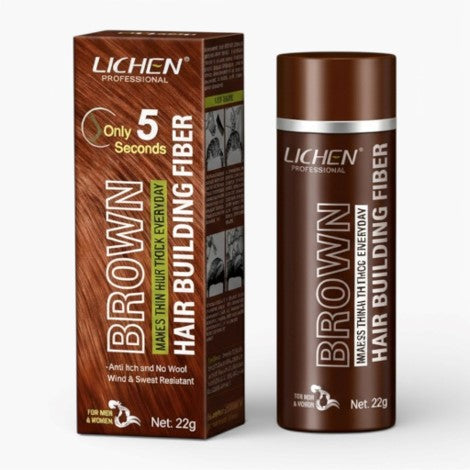 Lichen Hair Building Fiber Brown