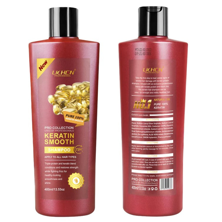 Lichen Keratin Smooth Sahampoo 400ml