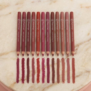 Lip Liner Pencil with Sharpener Swatches