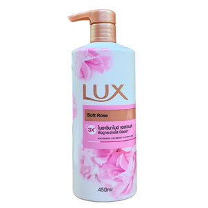 Lux Body Wash Soft Rose 450ml (Imported)