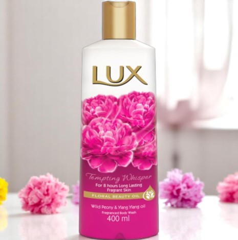 Lux Body Wash Tempting Whisper Wild Peony &amp; Ylang Oil 400ml