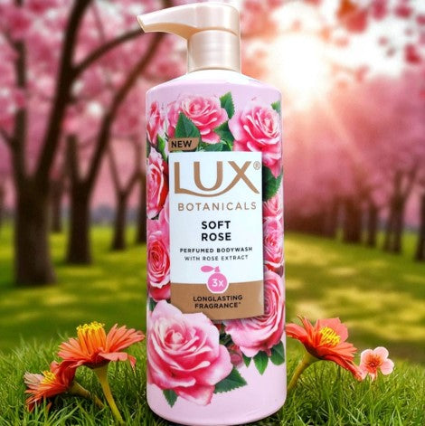 Lux Botanicals Soft Rose Body Wash 560ml