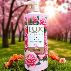 Lux Botanicals Soft Rose Body Wash 560ml (Imported)