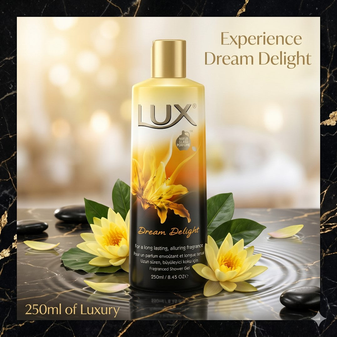 Lux Dream Delight Body Wash Shower Gel 250ml