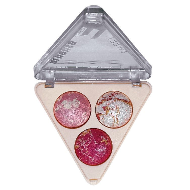 MSYAHO 3 IN 1 Terracotta Baked Blush Shade 4