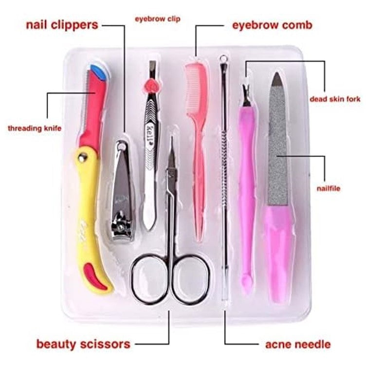 Manicure & Pedicure Tool Kit 8 Pieces
