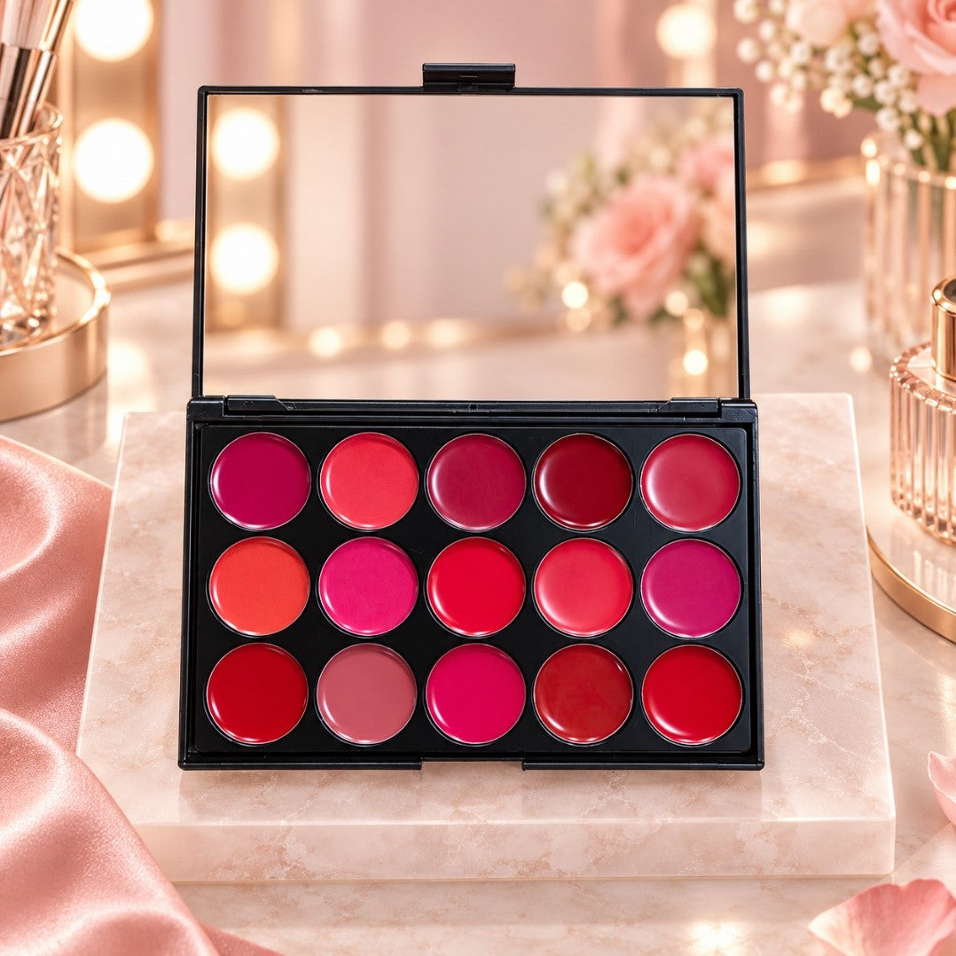 Matte Lip Cream Kit 15 Colors