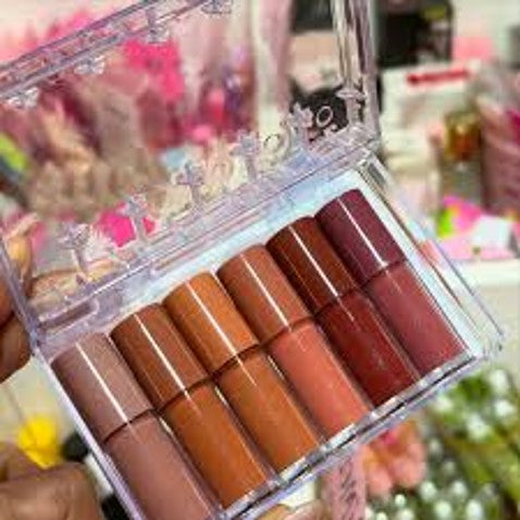 Matte Liquid Lip Gloss Sweet Kiss (Pack of 6)