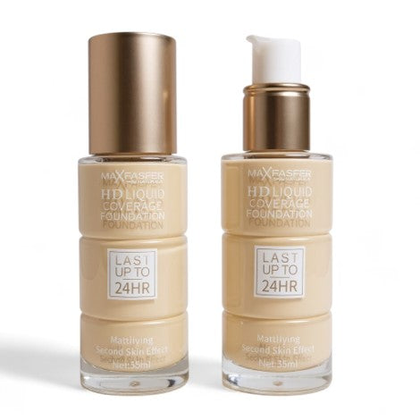Max Fasfer 24 Hours HD Liquid Coverage Foundation