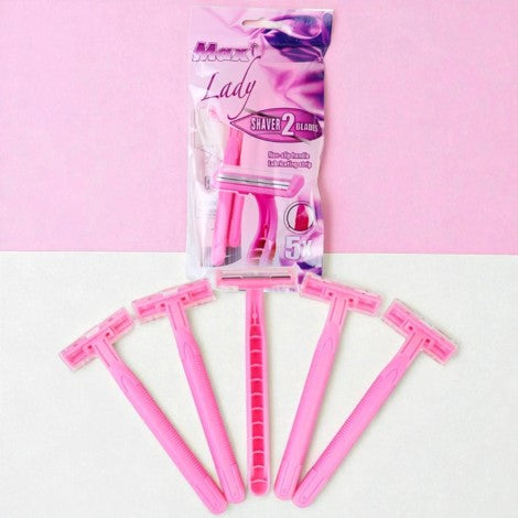 Max Lady Shaver 2 Blades Razor (Pack of 5)