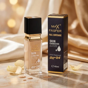 Max Fasfer Full Coverage SuperStay Foundation Oil Control