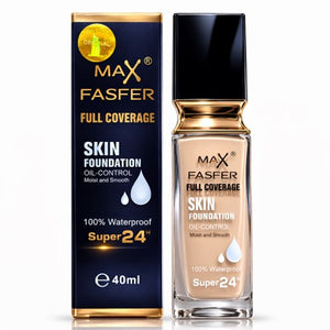 Max Fasfer Full Coverage SuperStay Foundation Oil Control