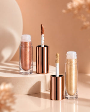 Metallic Liquid Eyeshadow High Pigment Shimmer Finish