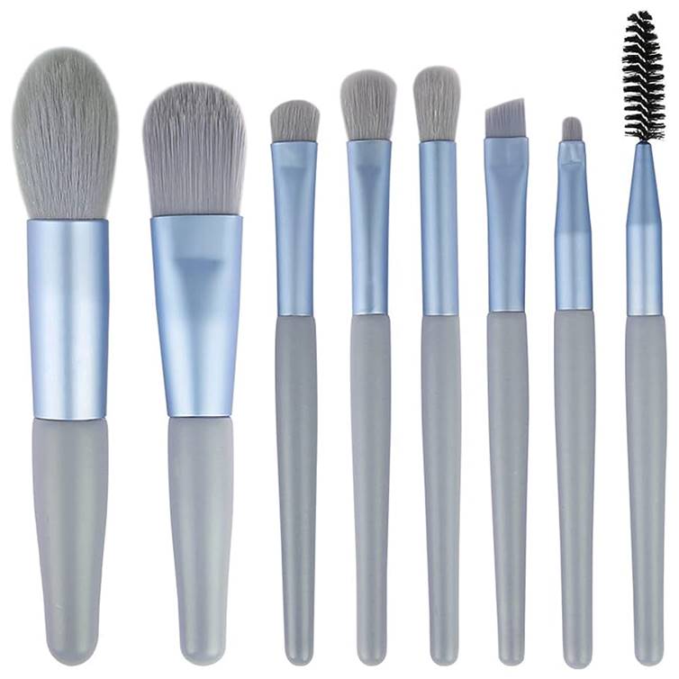 8 pieces Mini Travel Portable Soft Makeup Brushes Set