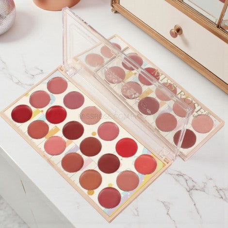 Miss Rose 18 Color Lipstick Kit Palette