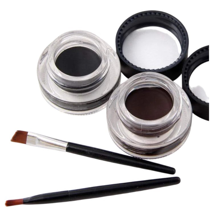 Miss Rose Gel Eyeliner 2 In 1 Long Lasting Black and Brown