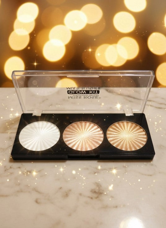 Miss Rose Highlight Glow Kit 03 Colors