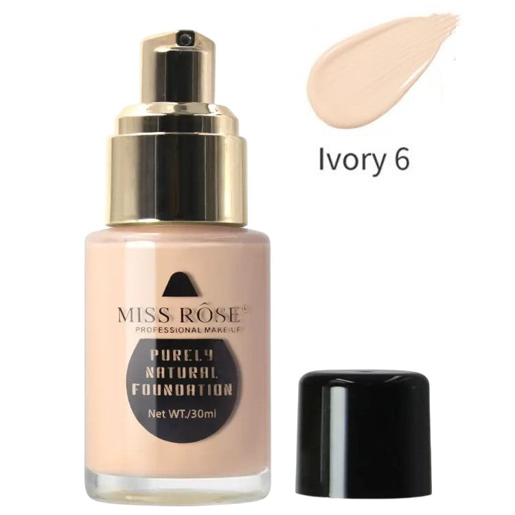 Miss Rose Purely Natural Foundation Ivory 6
