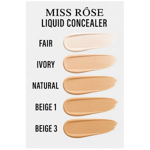 Miss Rose Liquid Concealer Oil Free Waterproof