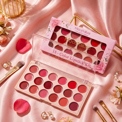 Mocallure 18 Color Lipstick Kit