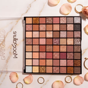 Mocallure 64 Colors Delicate Eyeshadow Palette