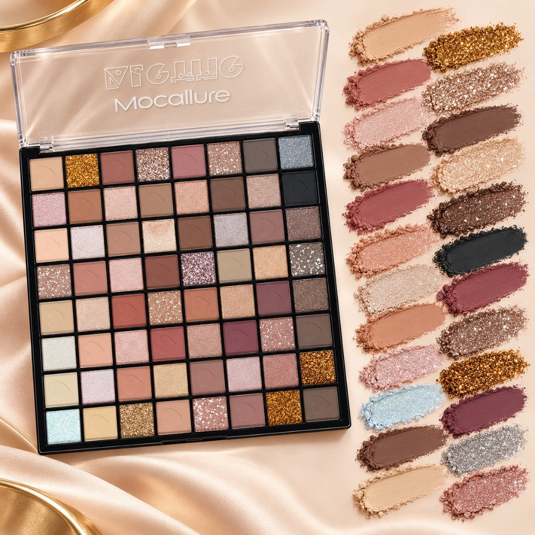 Mocallure 64 Colors Delicate Eyeshadow Palette