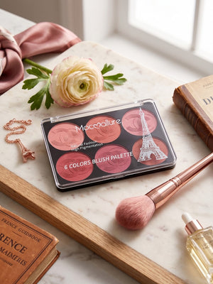Mocallure 6 Colors Blush Palette High Pigmented