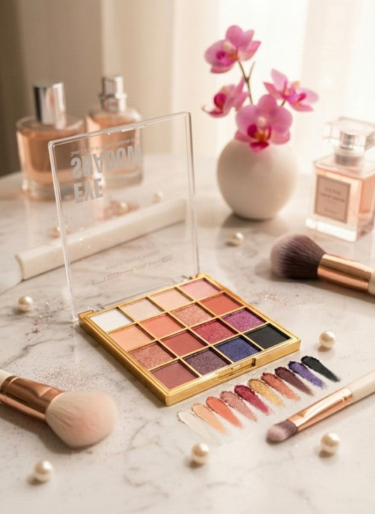 Msyaho Eyeshadow Palette 16 Colors Shade 01