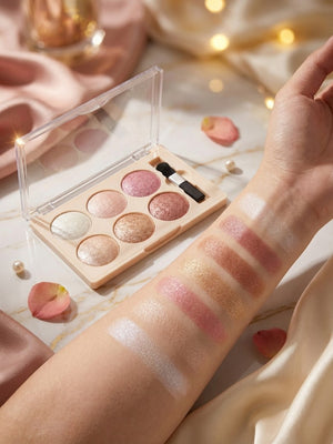 Msyaho Magnificent Baked Highlight &amp; Blush Palette 02