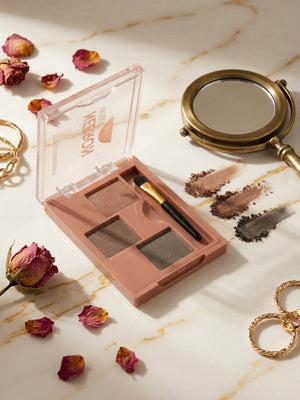 Msyaho Professional Eyebrow Powder 2 IN 1 with Brush