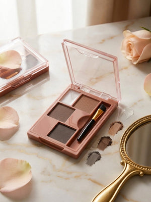 Msyaho Professional Eyebrow Powder 2 IN 1 with Brush