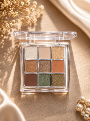 Msyaho Professional Nine Color Eyeshadow Palette 02