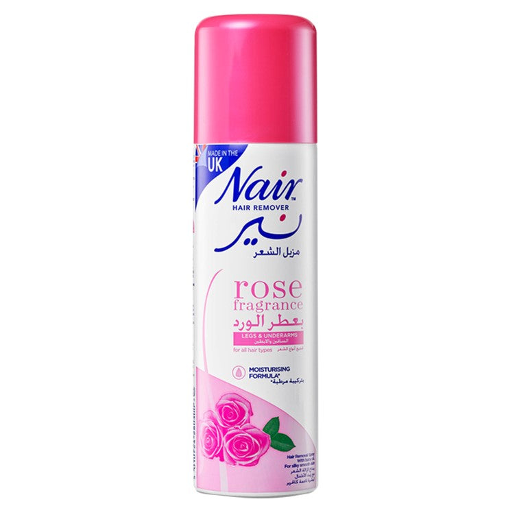 Nair Hair Removal Spray Rose Fragrance 200ml