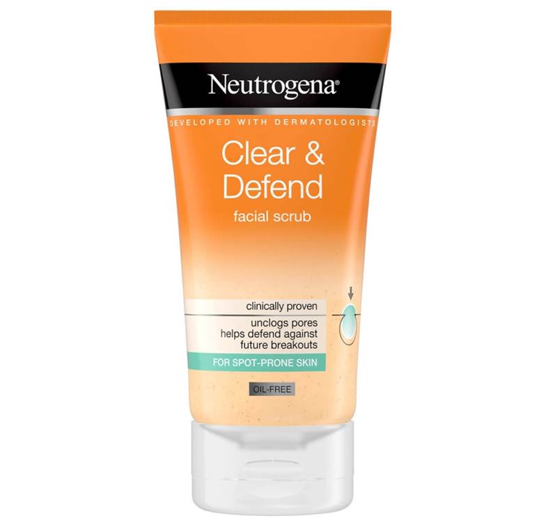 Neutrogena Clear & Defend Facial Scrub 150ml