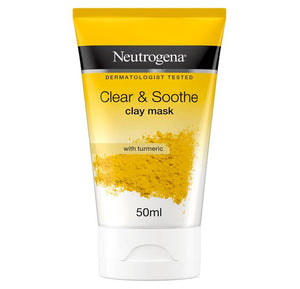 Neutrogena Clear and Soothe Clay Mask with turmeric 50ml