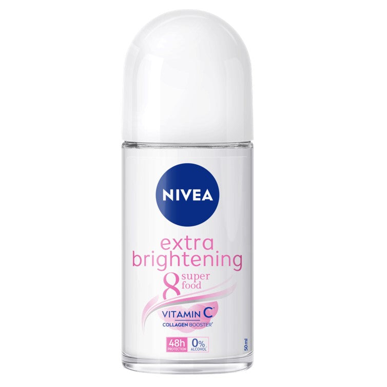 Nivea Extra Brightening 8 Super Food Deodorant Roll on 50ml