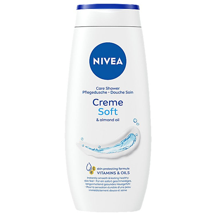 Nivea Care Shower Creme Soft & Almond Oil 250ml