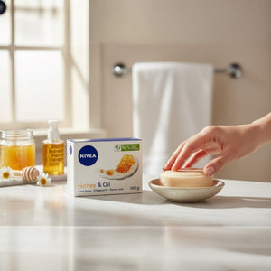 Nivea Care Soap Honey & Oil 100g