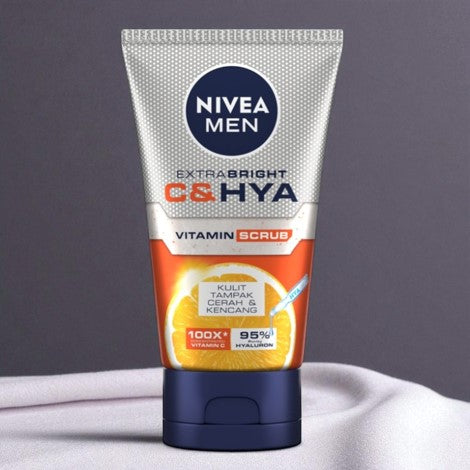 Nivea Men Extra Bright C & Hya Vitamin Scrub 100ml