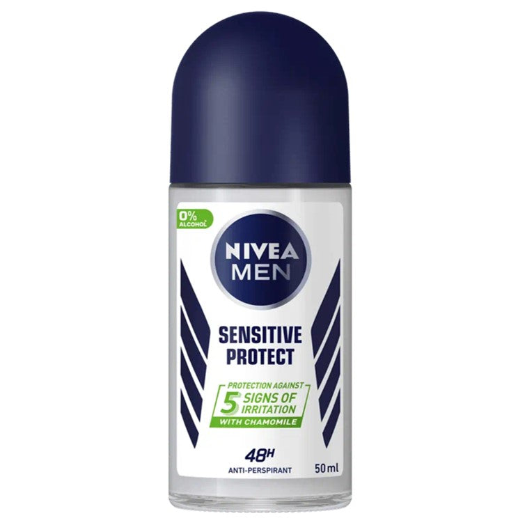 Nivea Men Sensitive Protect Anti Perspirant Deodorant Roll on 50ml